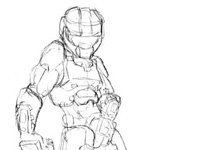 Halo Attitude Sketch